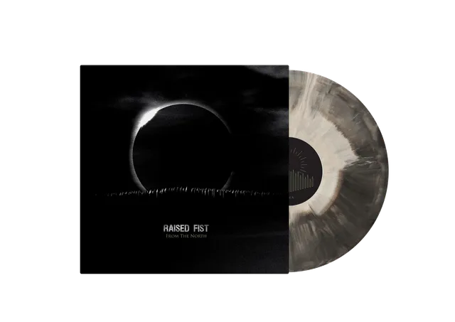 raised-fist-from-the-north-lp-vinyl-black-white-galaxy-limitiert image 1