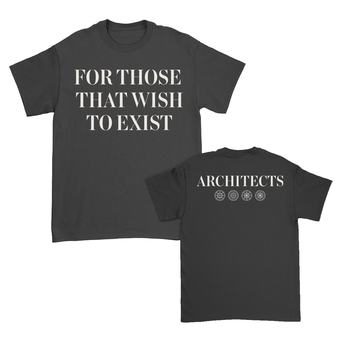 architects-fttwte-text-t-shirt-schwarz-bio image 1
