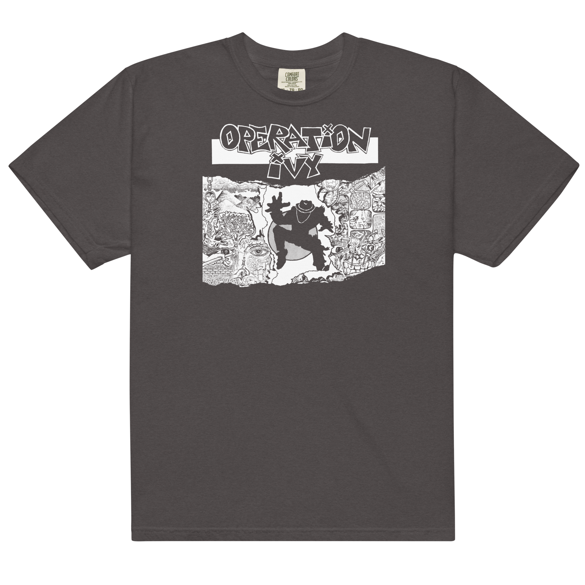 operation-ivy-energy-t-shirt-dunkelgrau-baumwolle image 1