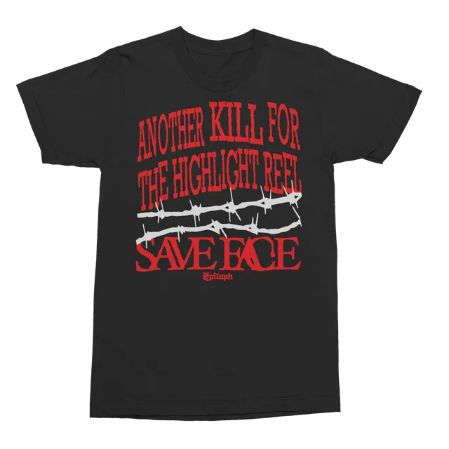 save-face-another-kill-t-shirt-schwarz-baumwolle image 1