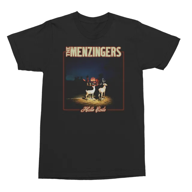 the-menzingers-hello-exile-cover-t-shirt-schwarz-baumwolle image 1