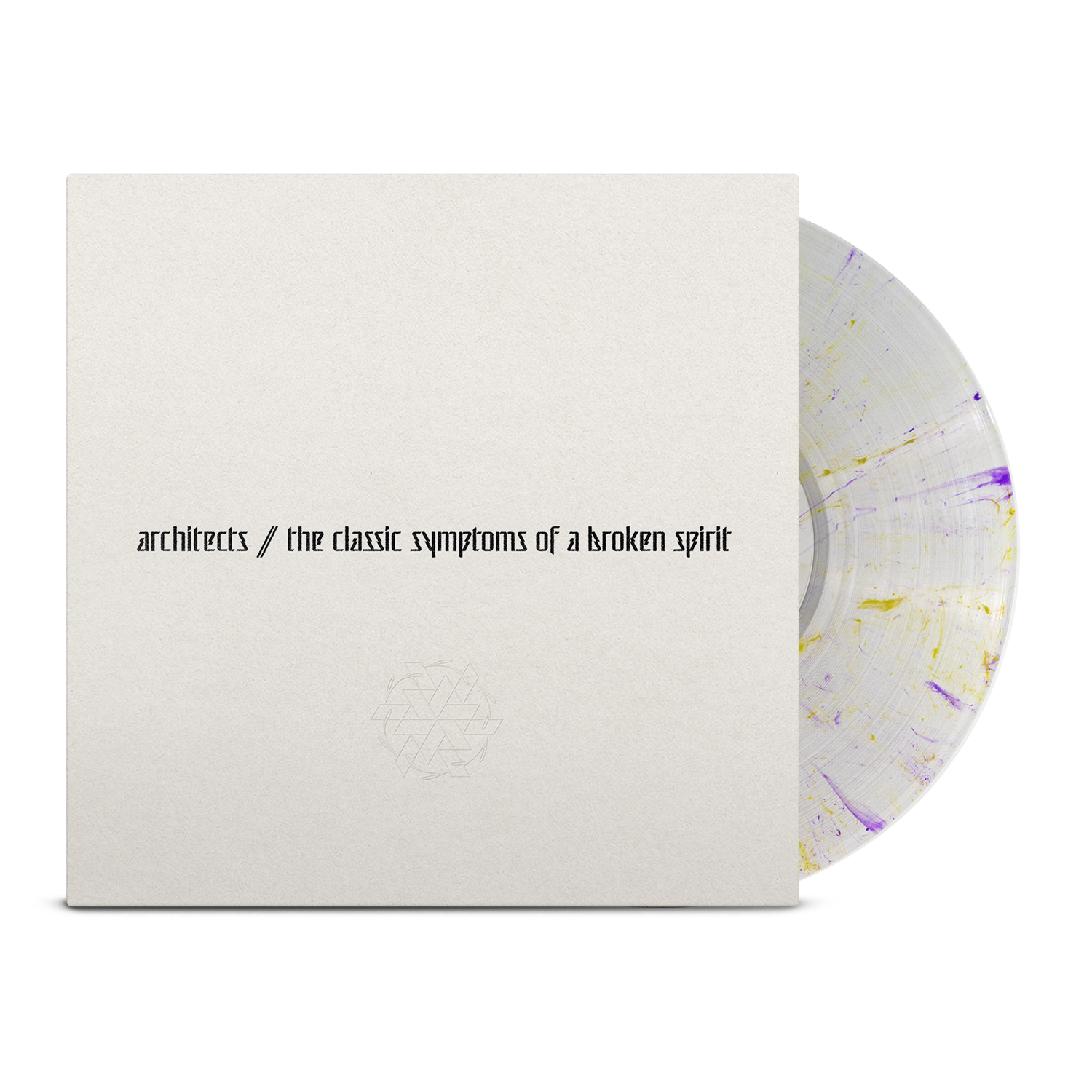 architects-classic-symptoms-broken-spirit-lp-clear-splatter image 1