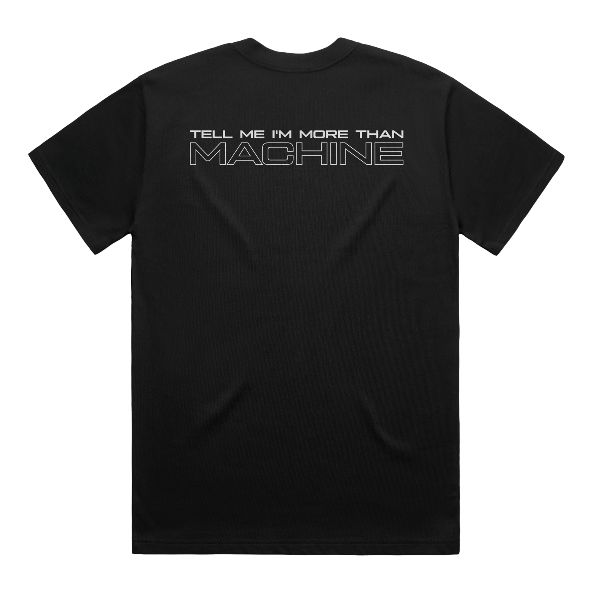 architects-tell-me-i-m-more-than-machine-t-shirt-schwarz image 2