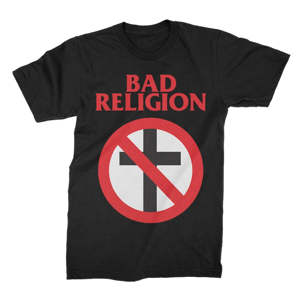 bad-religion-classic-crossbuster-t-shirt-schwarz-baumwolle image 1
