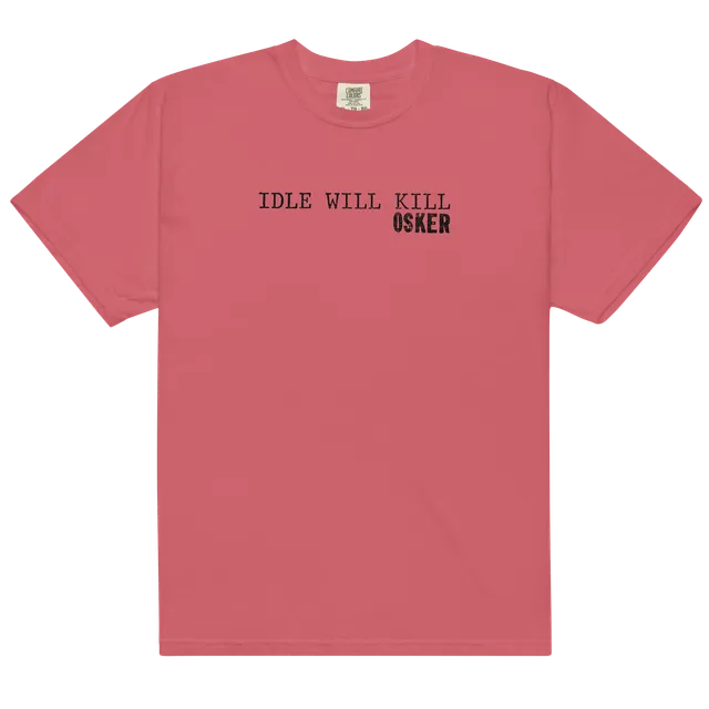 osker-idle-will-kill-t-shirt-watermelon-baumwolle image 1