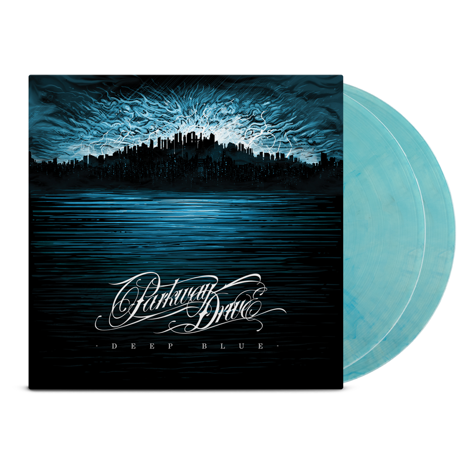 parkway-drive-deep-blue-2xlp-vinyl-dolphin-limitiert image 1