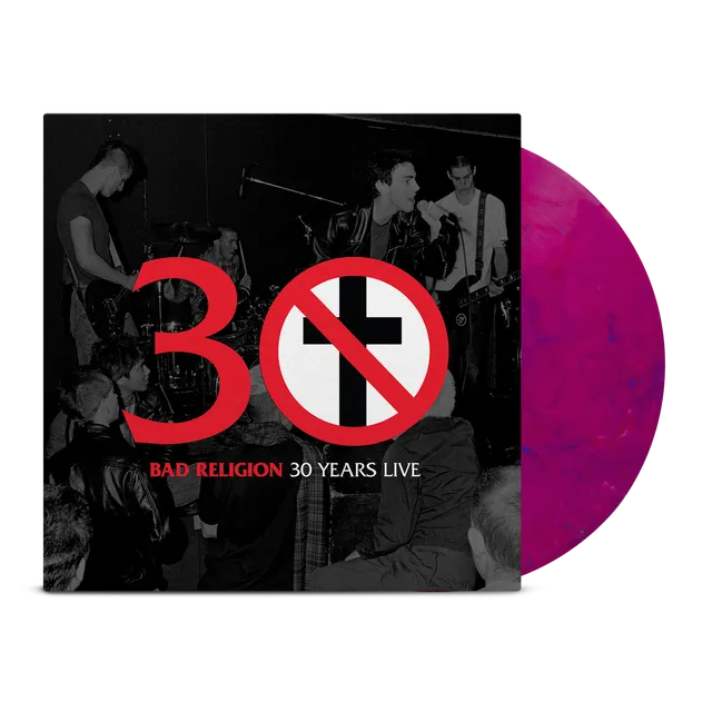 bad-religion-30-years-live-lp-dragon-fruit-vinyl-limitiert image 1