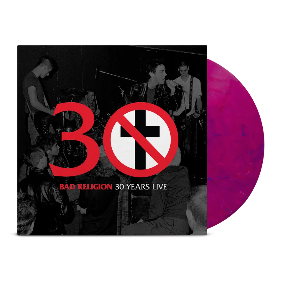 bad-religion-30-years-live-lp-dragon-fruit-vinyl-limitiert image 1