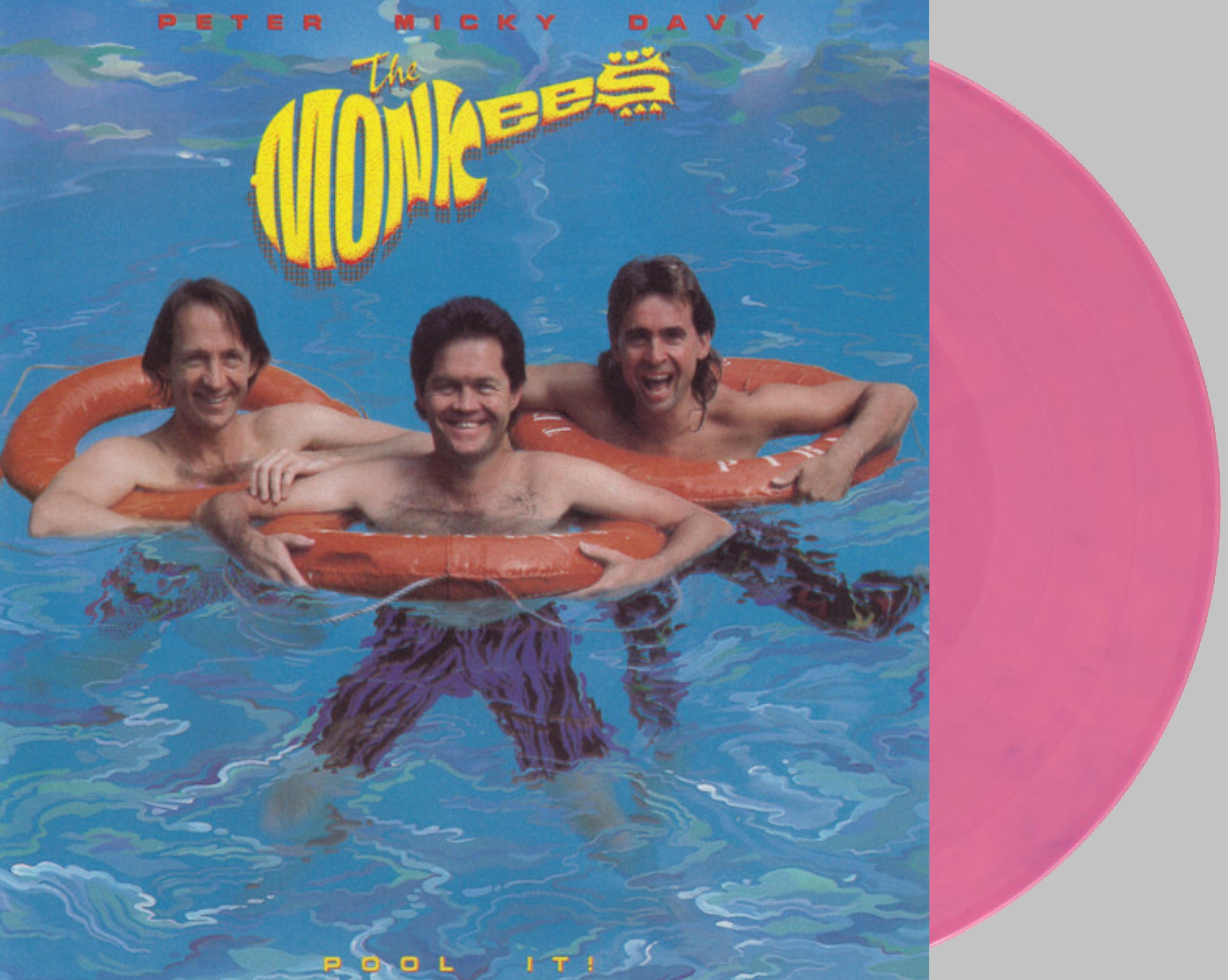 friday-music-the-monkees-pool-it-vinyl-bubblegum-swirl-180g image 1