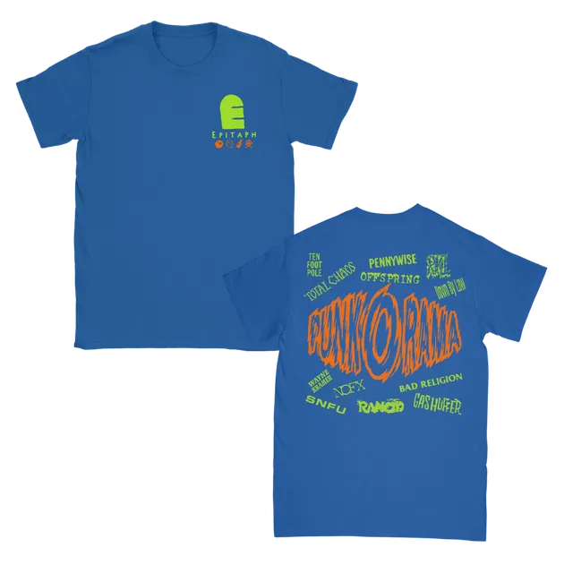 epitaph-punk-o-rama-logo-t-shirt-royalblau-baumwolle image 1
