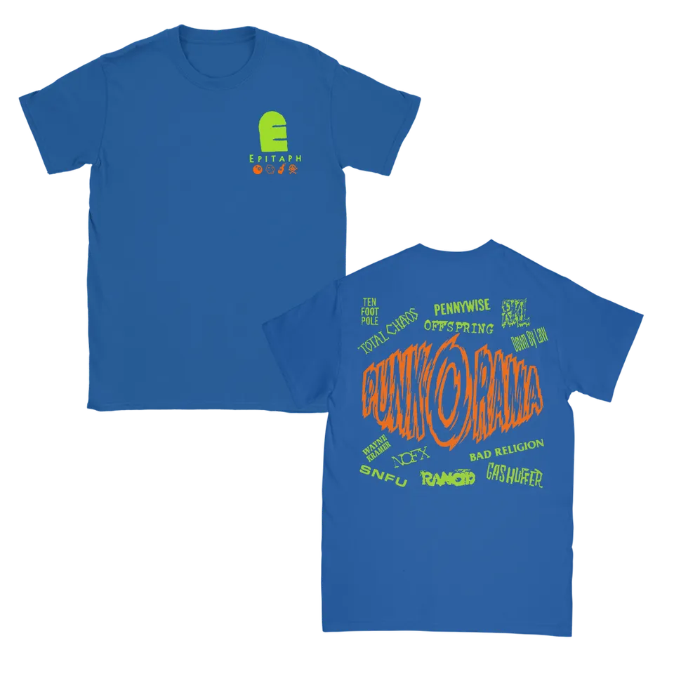 epitaph-punk-o-rama-logo-t-shirt-royalblau-baumwolle image 1