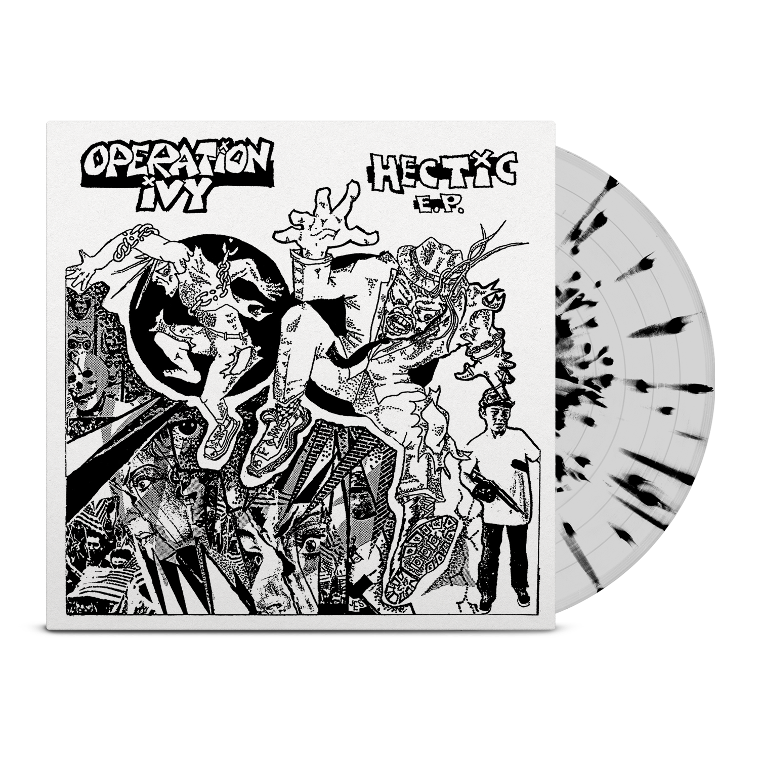 operation-ivy-hectic-12-ep-vinyl-clear-schwarz image 1