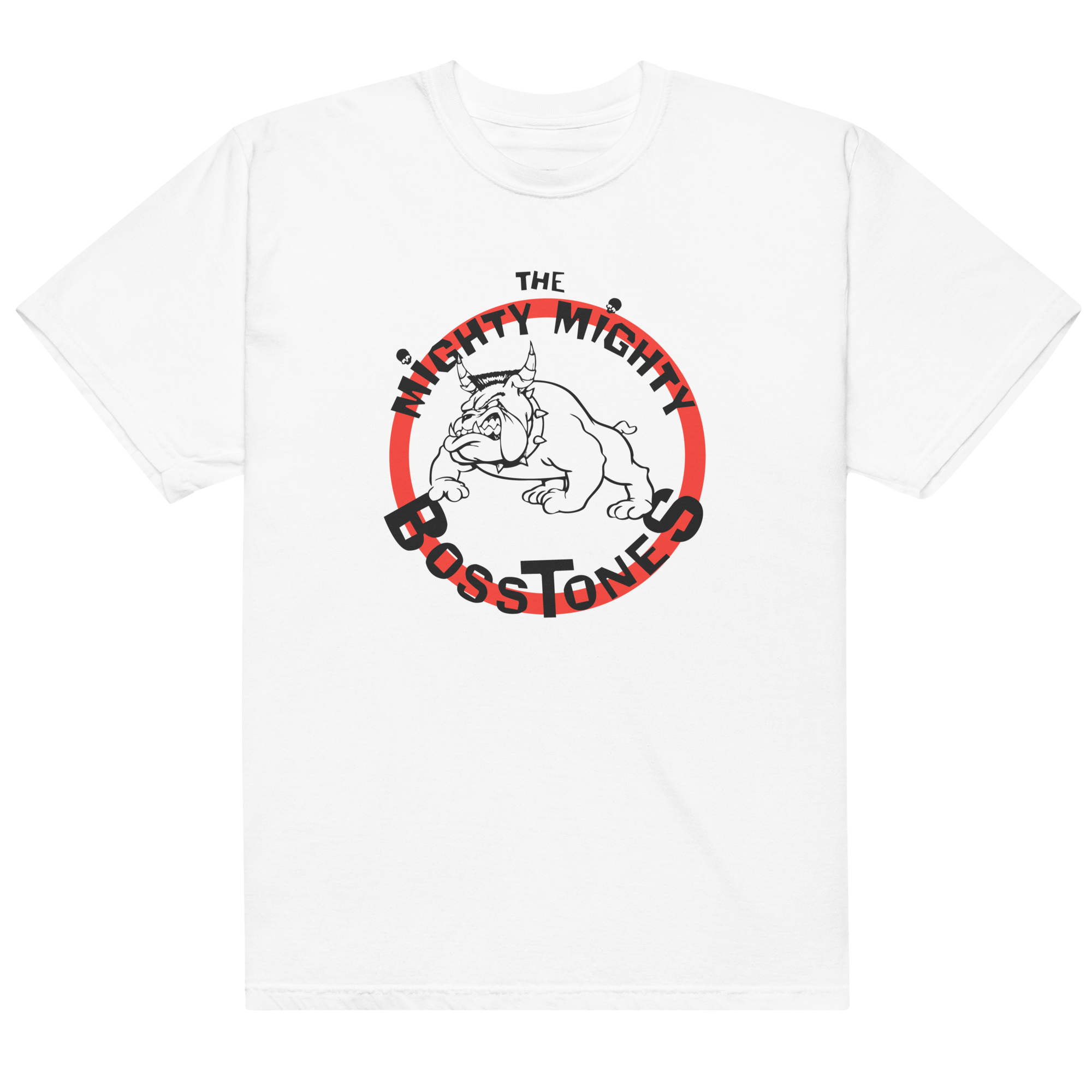 mighty-mighty-bosstones-bulldog-logo-t-shirt-wei-baumwolle image 1