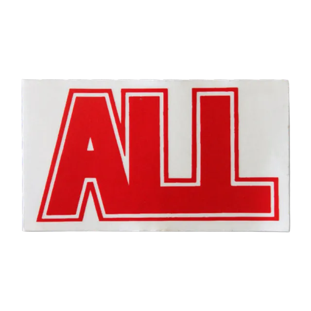 all-logo-sticker-rot-4x2-zoll-aufkleber image 1