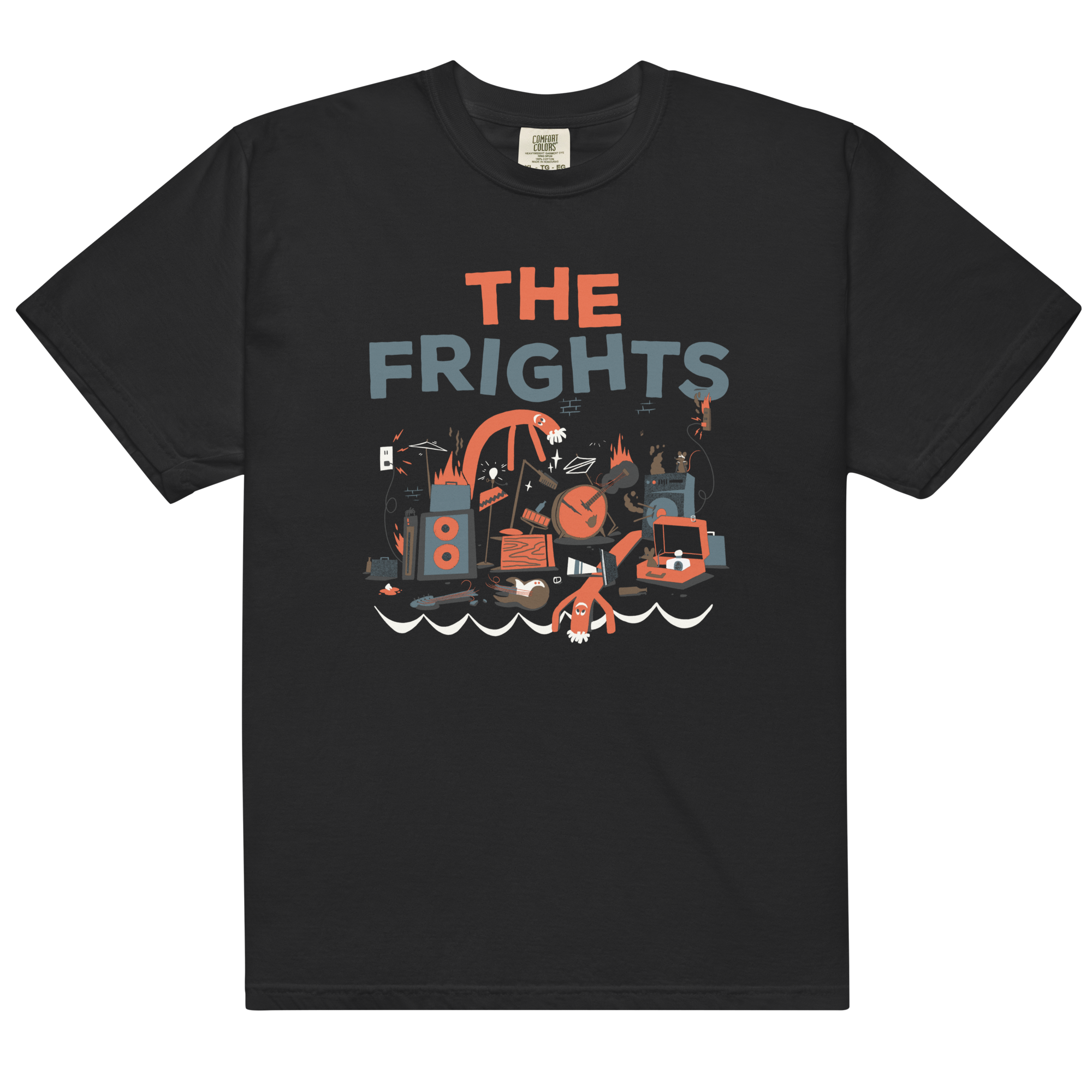 the-frights-stage-t-shirt-schwarz-baumwolle image 1