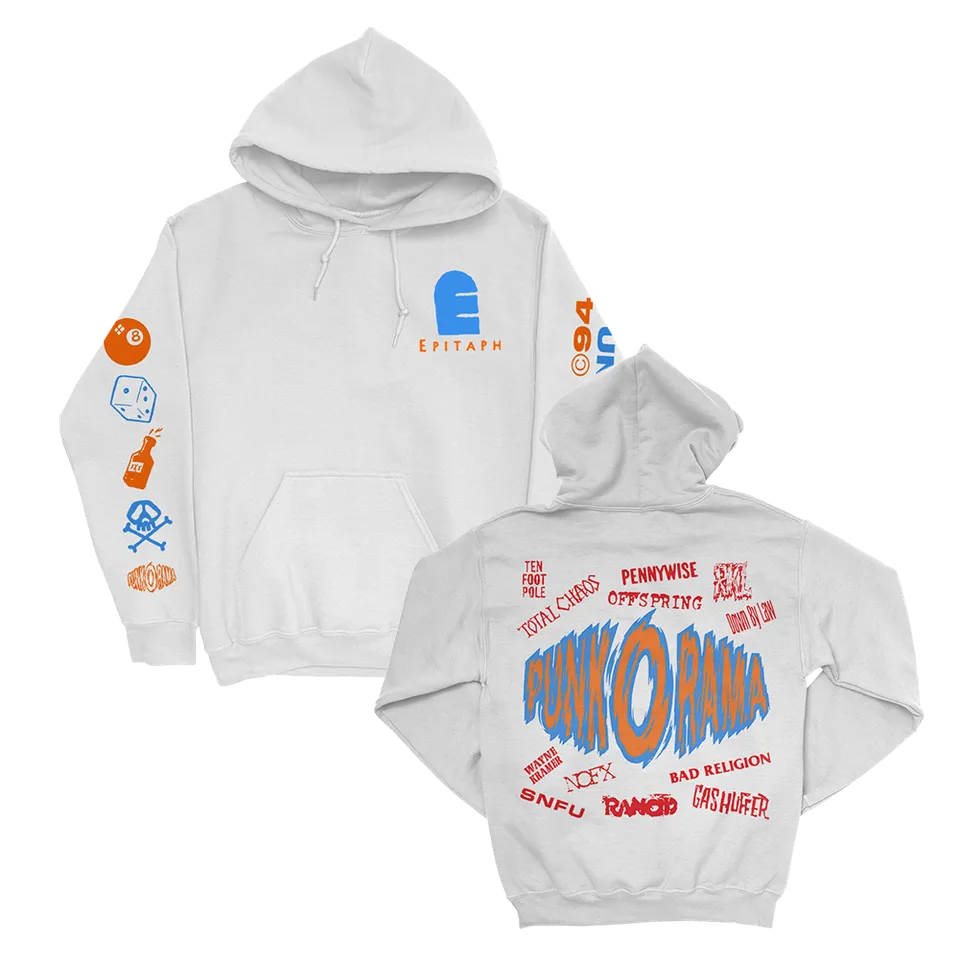 epitaph-records-punk-o-rama-hoodie-wei-baumwolle image 1