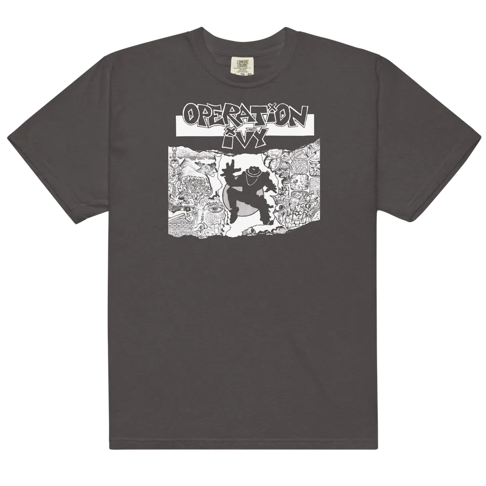 operation-ivy-energy-t-shirt-dunkelgrau-baumwolle image 1