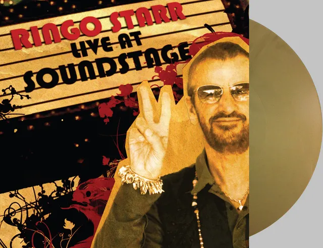 friday-music-ringo-starr-live-at-soundstage-gold-vinyl-lp image 1
