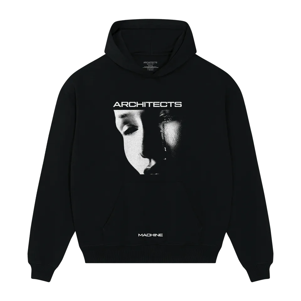 architects-machine-hoodie-kapuzenpullover-schwarz-100-baumwolle image 1