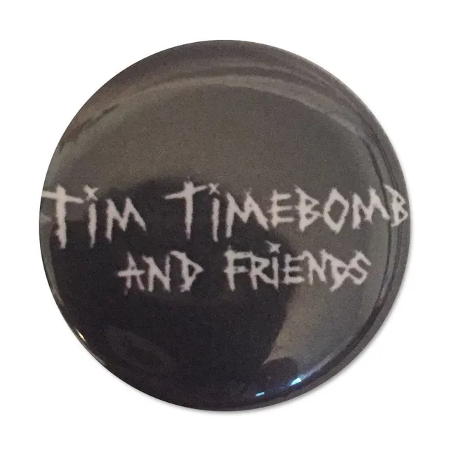 hellcat-tim-timebomb-logo-button-schwarz-1-zoll-anstecker image 1