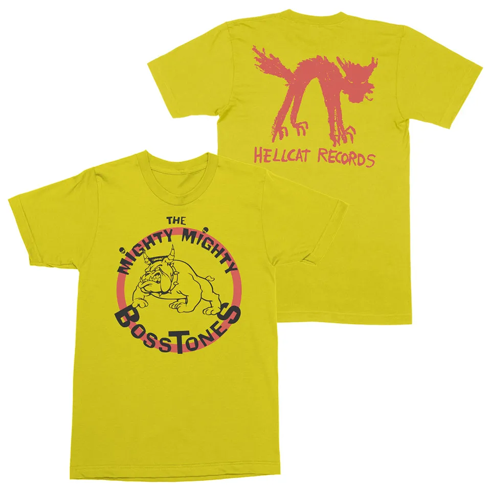 mighty-mighty-bosstones-bulldog-t-shirt-gelb-aus-baumwolle image 1
