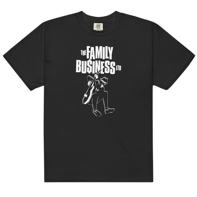 the-family-business-ltd-t-shirt-schwarz-logo-print image 1