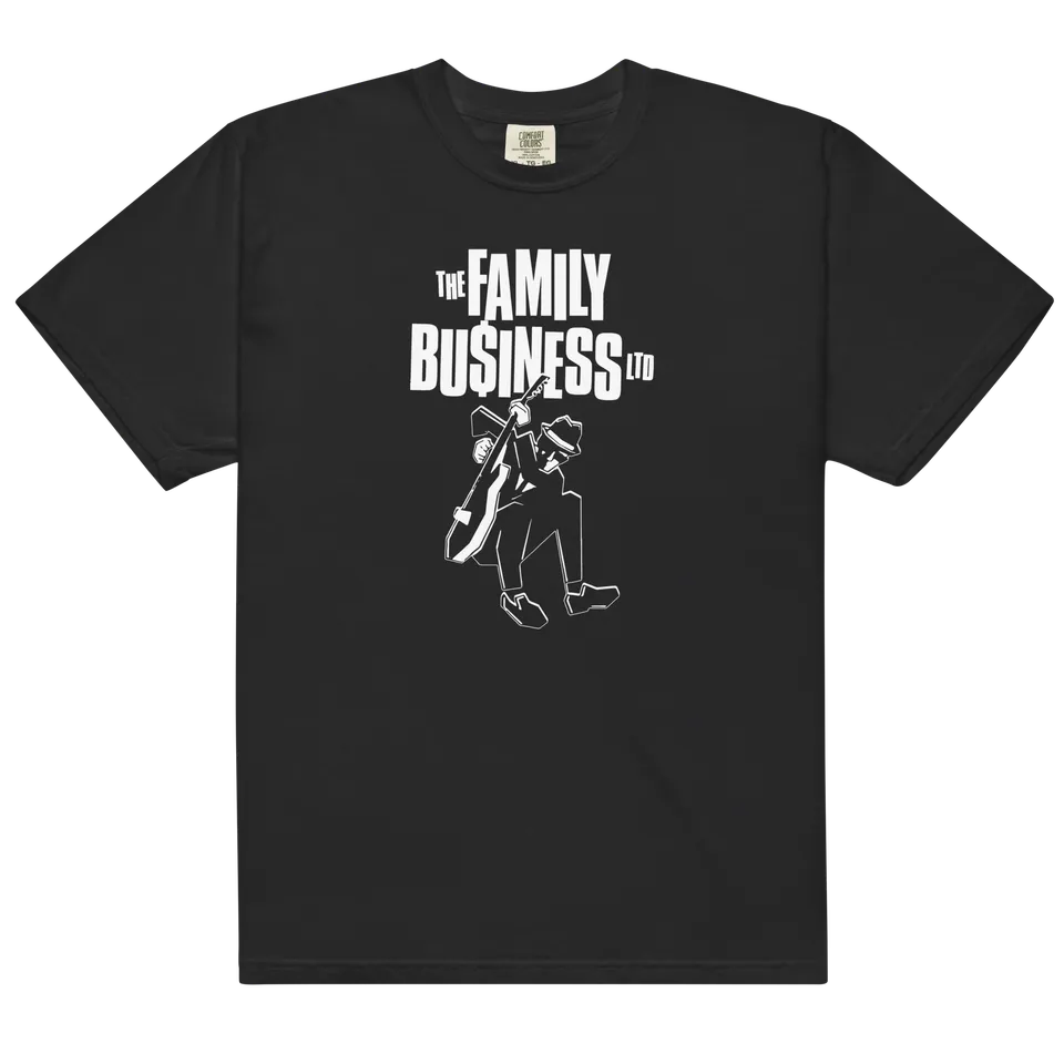 the-family-business-ltd-t-shirt-schwarz-logo-print image 1