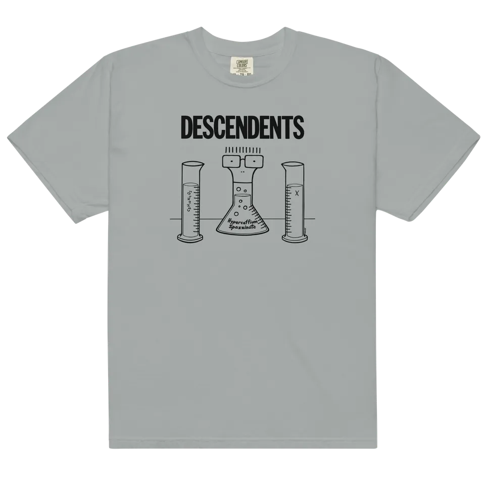 descendents-hypercaffium-spazzinate-t-shirt-grau-baumwolle image 1
