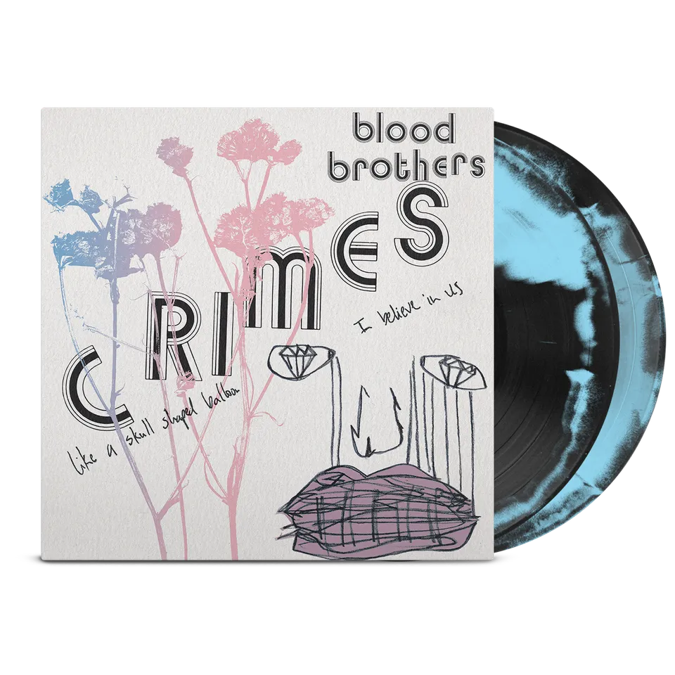 blood-brothers-crimes-2xlp-black-baby-blue-vinyl image 1