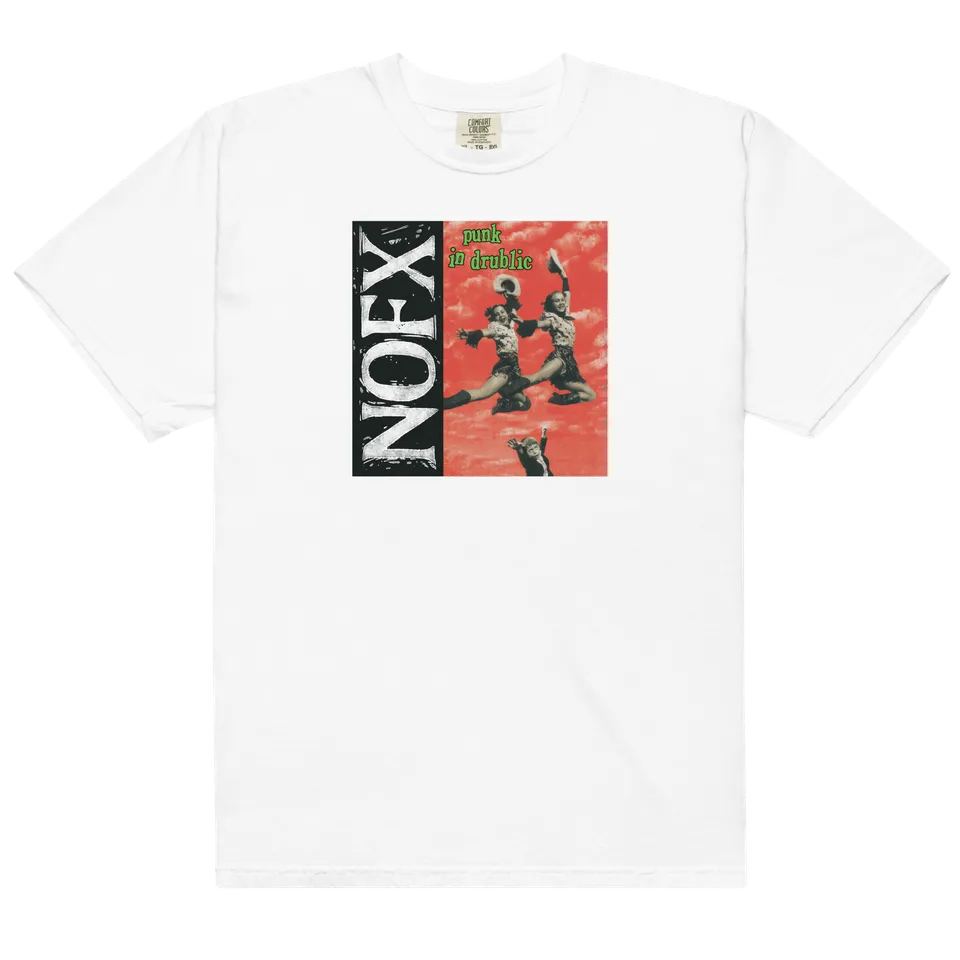 nofx-punk-in-drublic-t-shirt-wei-baumwolle-relaxed-fit image 1