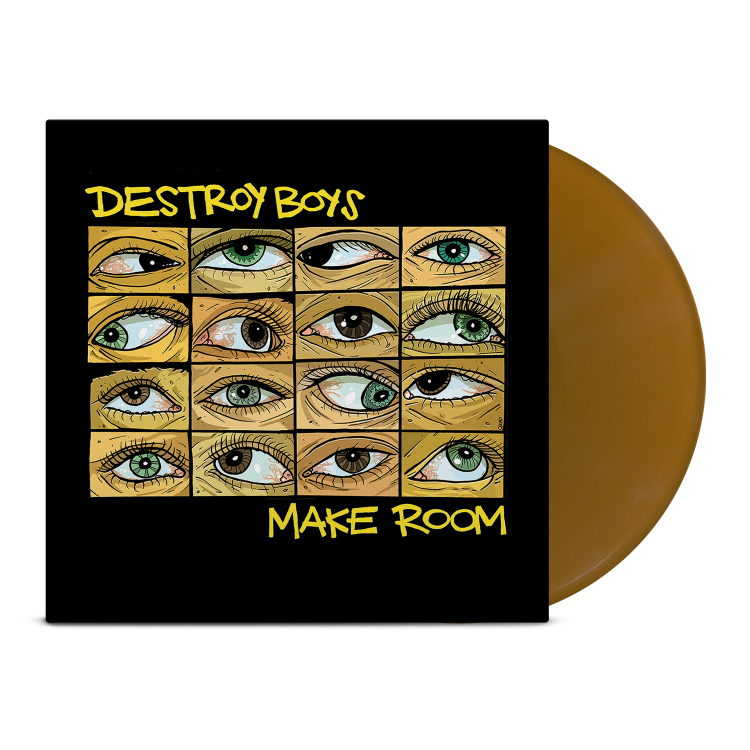 destroy-boys-make-room-lp-vinyl-opaque-metallic-gold-punk-12 image 1