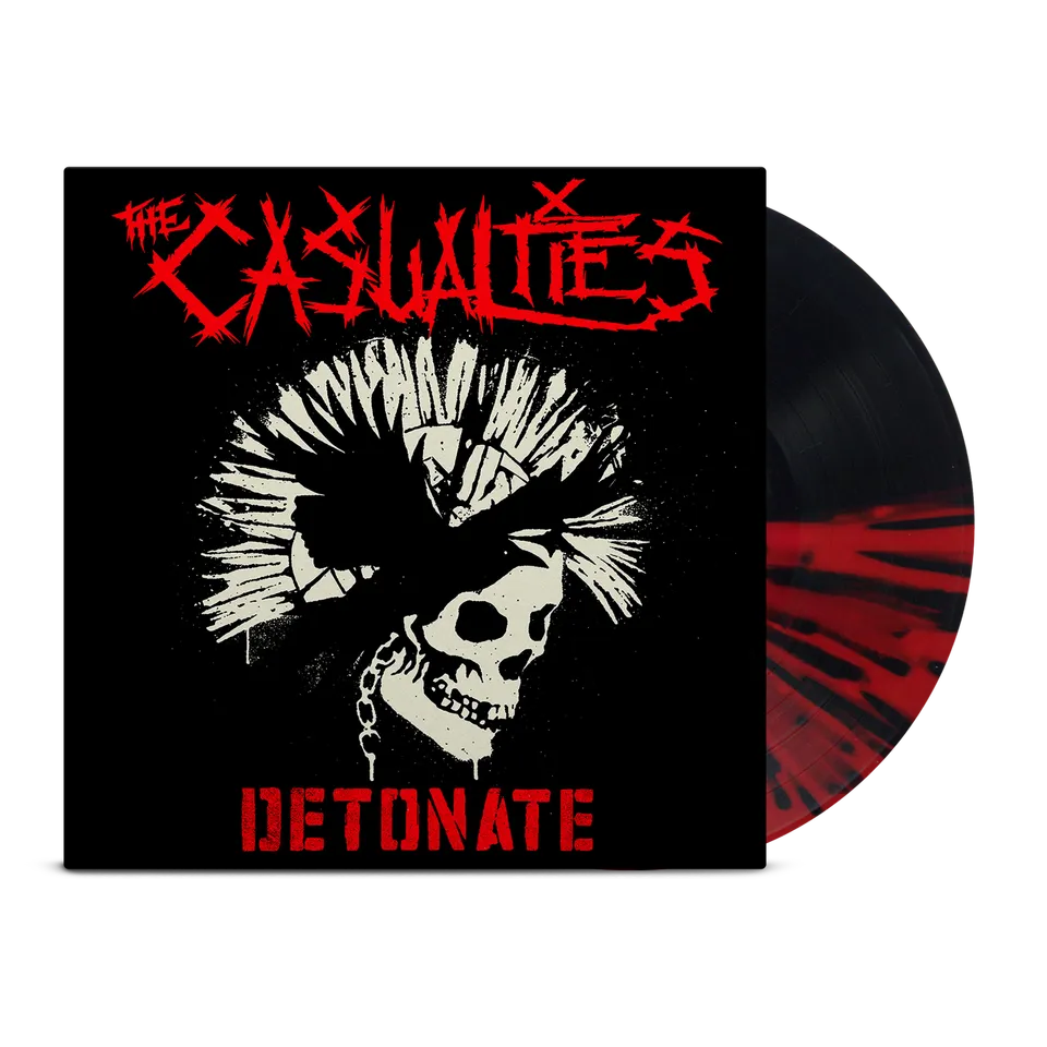 the-casualties-detonate-lp-splatter-schwarz-rot-limitiert image 1