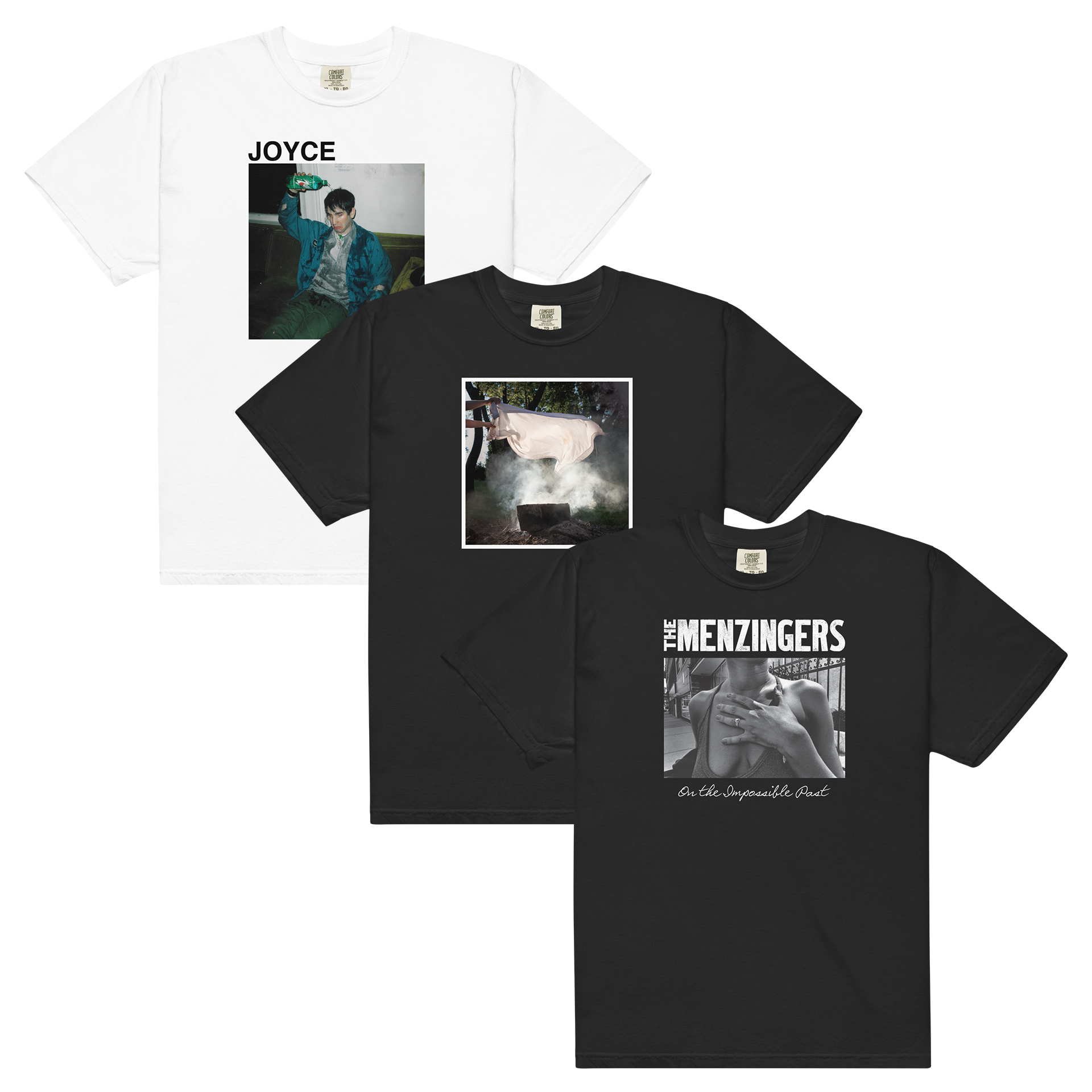joyce-manor-pianos-menzingers-t-shirt-bundle-3er-set image 1