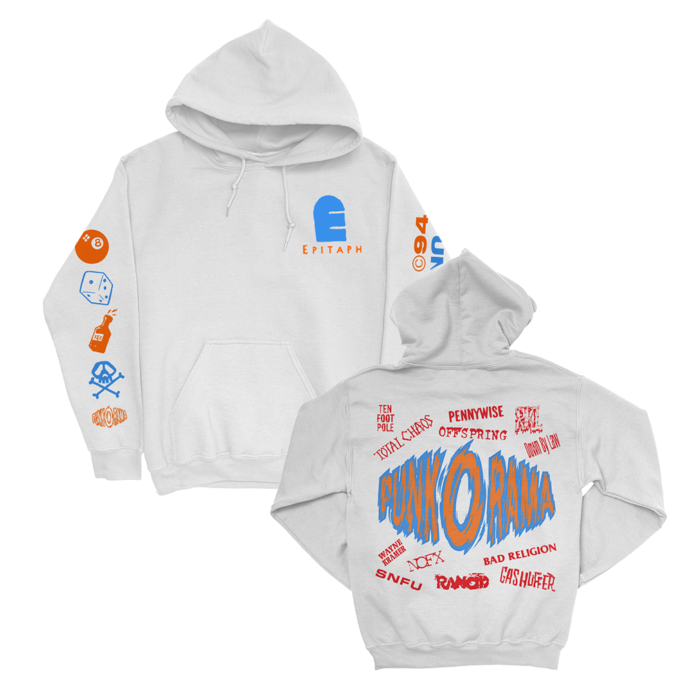 epitaph-records-punk-o-rama-hoodie-wei-baumwolle image 1
