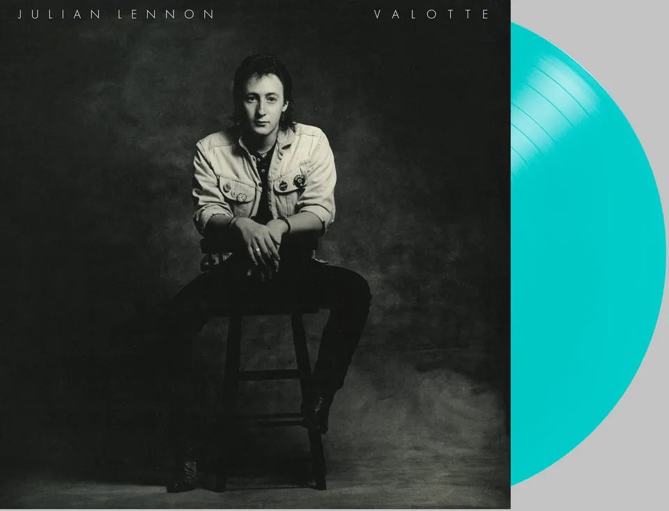 friday-music-pop-julian-lennon-valotte-lp-aqua-blue-vinyl image 1