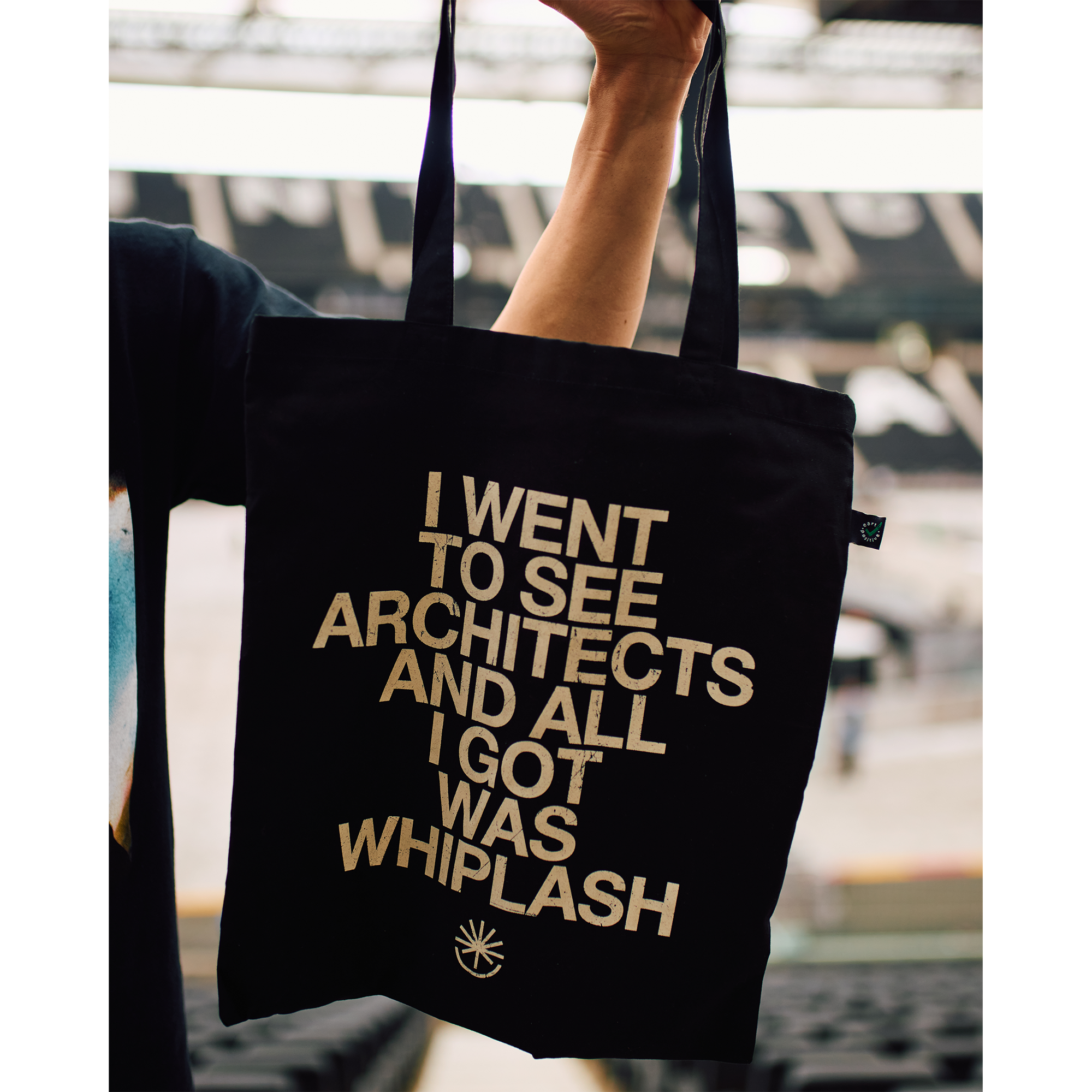 architects-whiplash-tote-bag-schwarz-stoffbeutel image 4