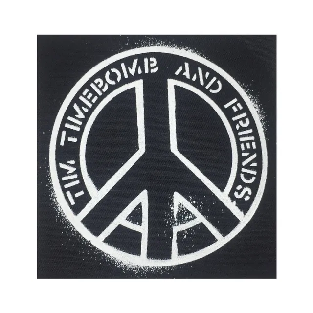 tim-timebomb-peace-cloth-patch-aufn-her-4-5-zoll image 1