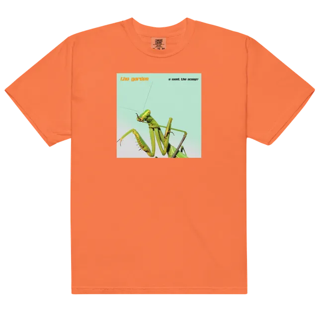 joyce-manor-u-want-the-scoop-t-shirt-orange image 1