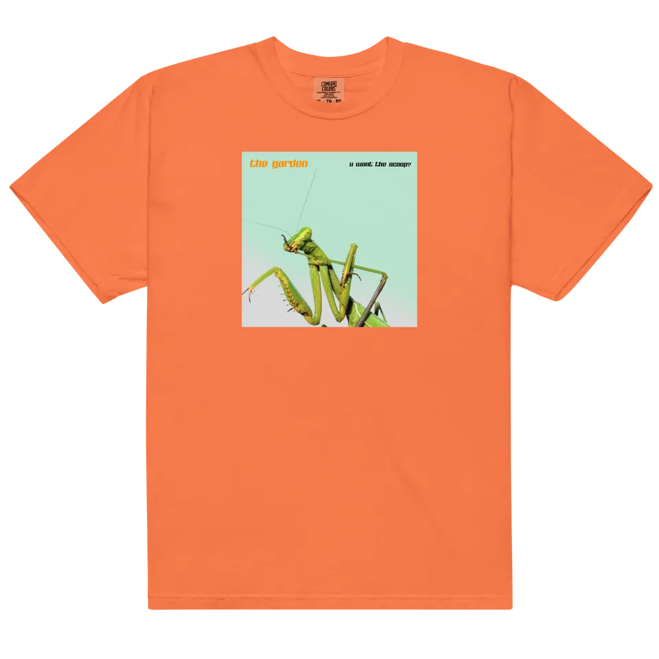 joyce-manor-u-want-the-scoop-t-shirt-orange image 1