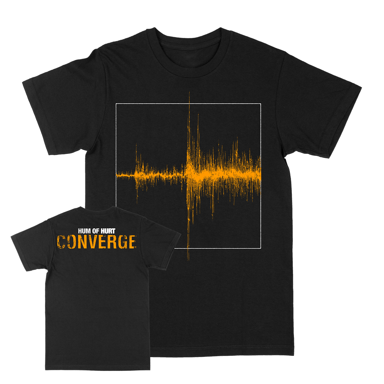 converge-hum-of-hurt-t-shirt-schwarz-baumwolle image 1