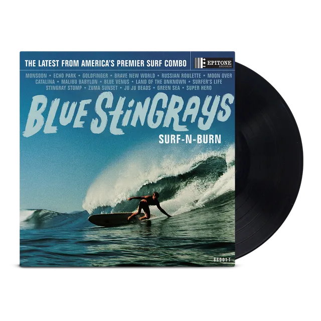 blue-stingrays-surf-n-burn-lp-black-180g-vinyl image 1