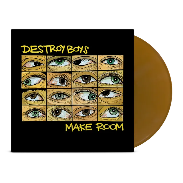destroy-boys-make-room-lp-vinyl-opaque-metallic-gold-punk-12 image 1