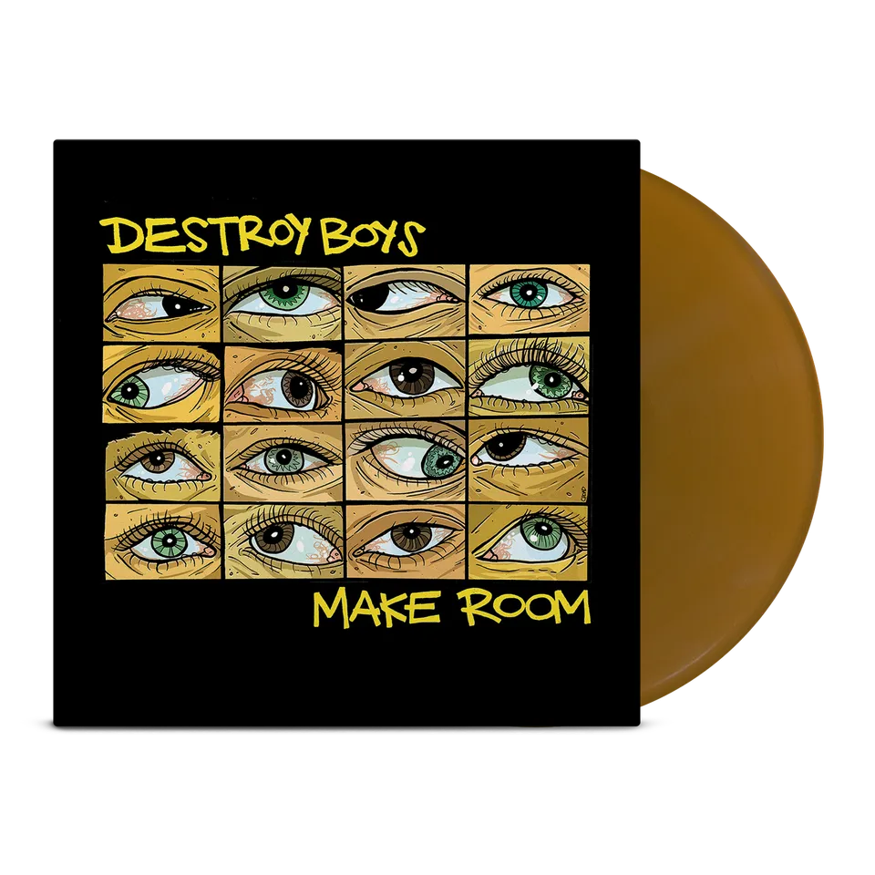 destroy-boys-make-room-lp-vinyl-opaque-metallic-gold-punk-12 image 1