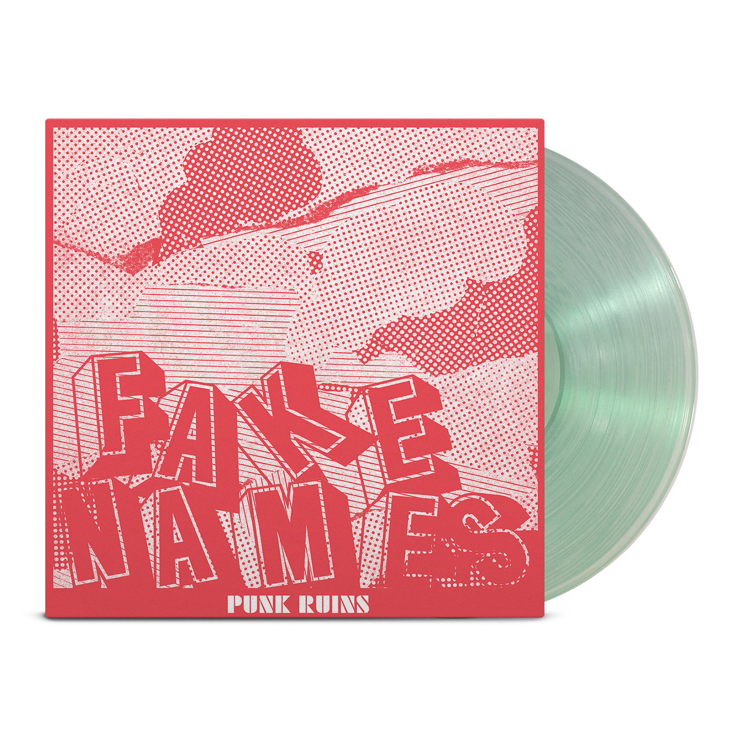 fake-names-punk-ruins-lp-vinyl-coke-bottle-clear-12-zoll image 1