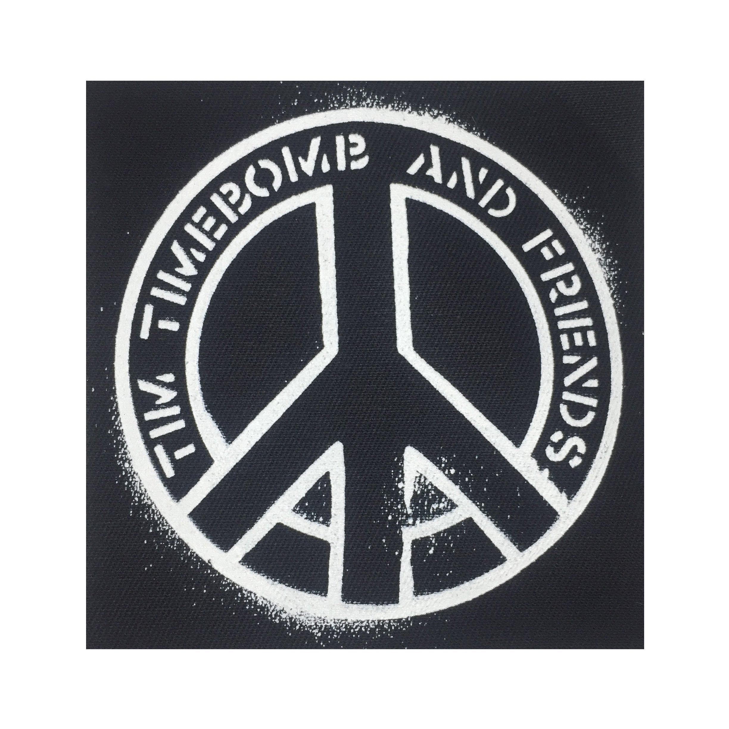 tim-timebomb-peace-cloth-patch-aufn-her-4-5-zoll image 1