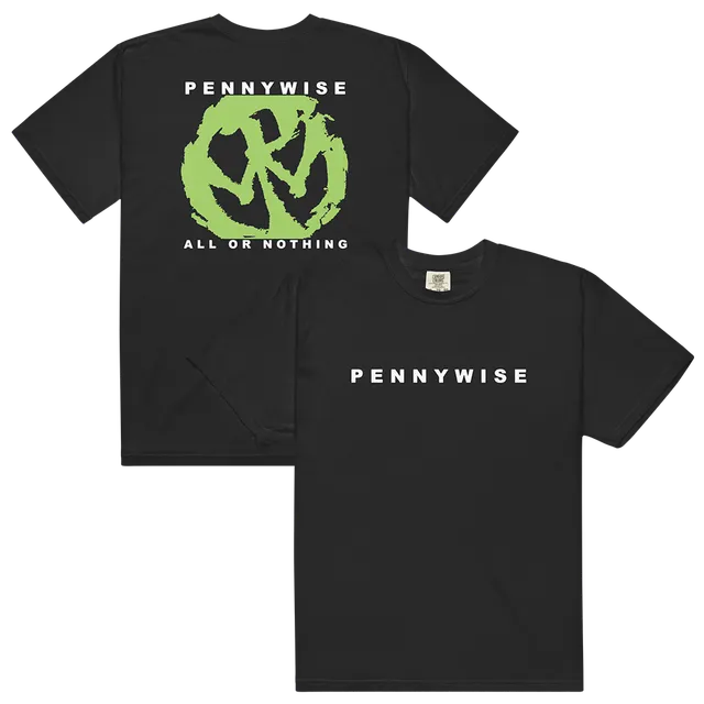 pennywise-all-or-nothing-t-shirt-schwarz-baumwolle image 1
