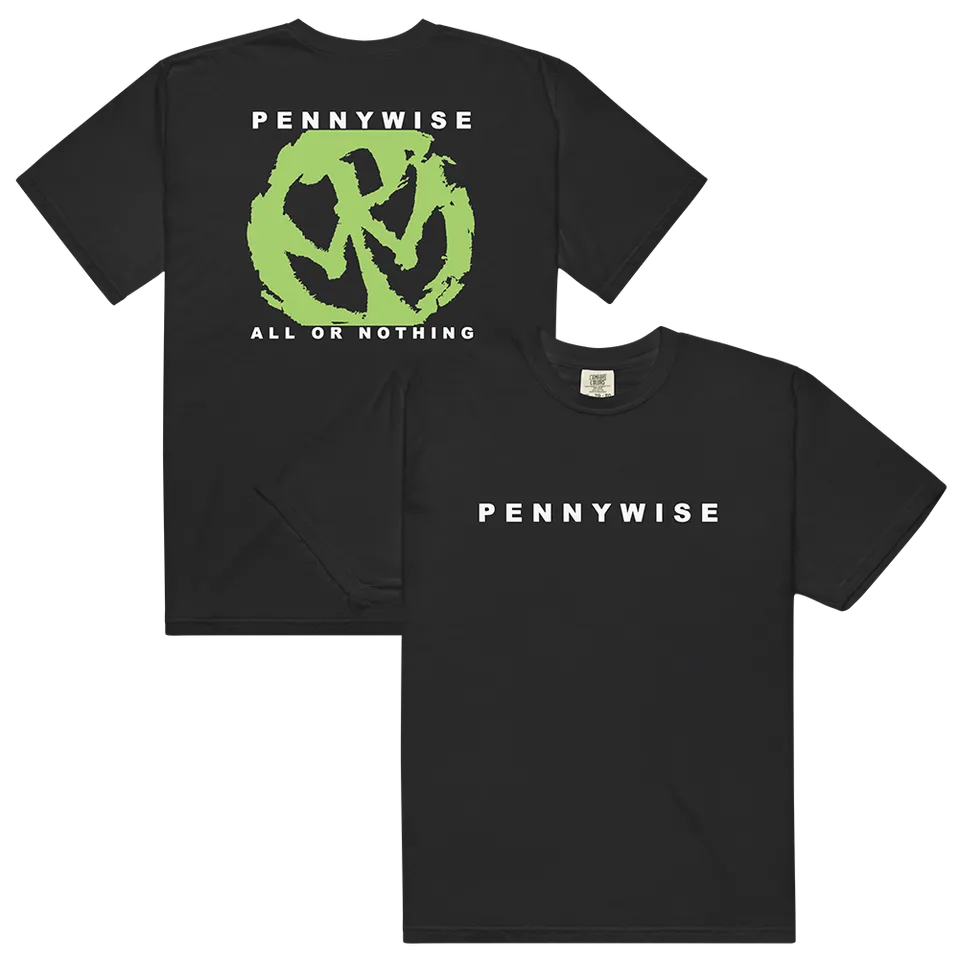 pennywise-all-or-nothing-t-shirt-schwarz-baumwolle image 1