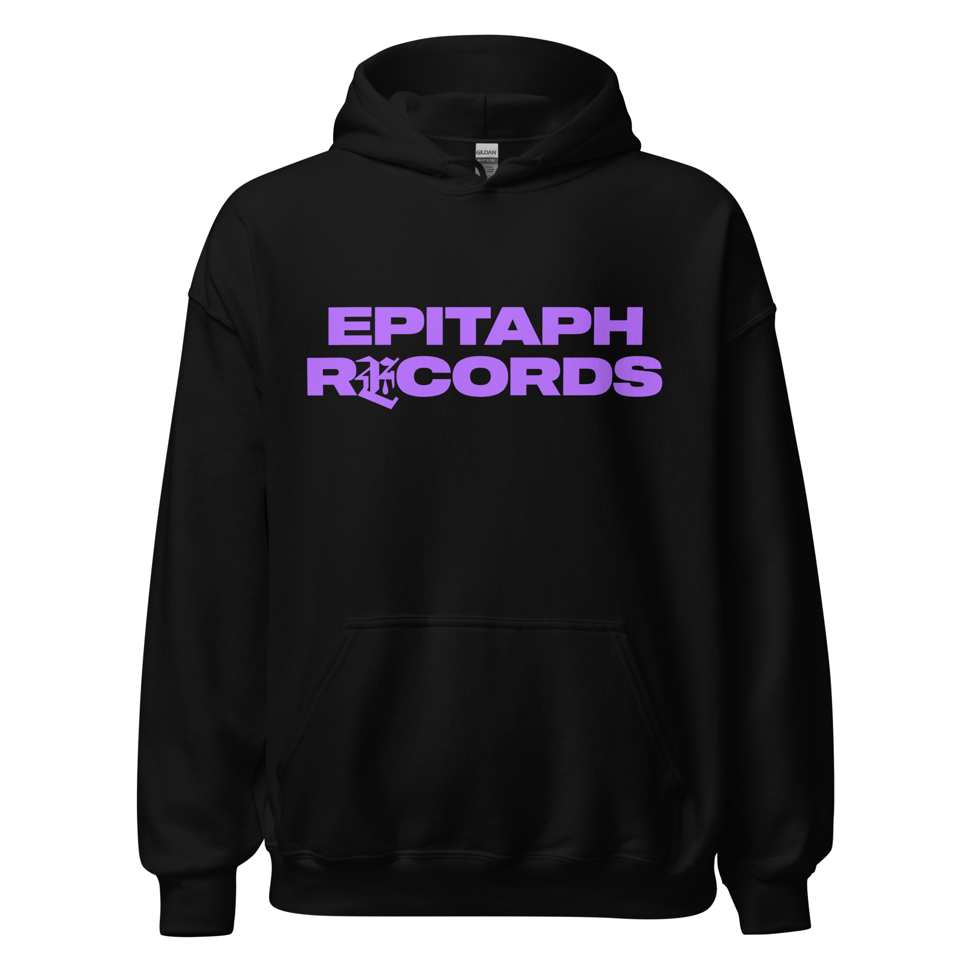 epitaph-records-logo-hoodie-schwarz-kapuzenpullover image 1