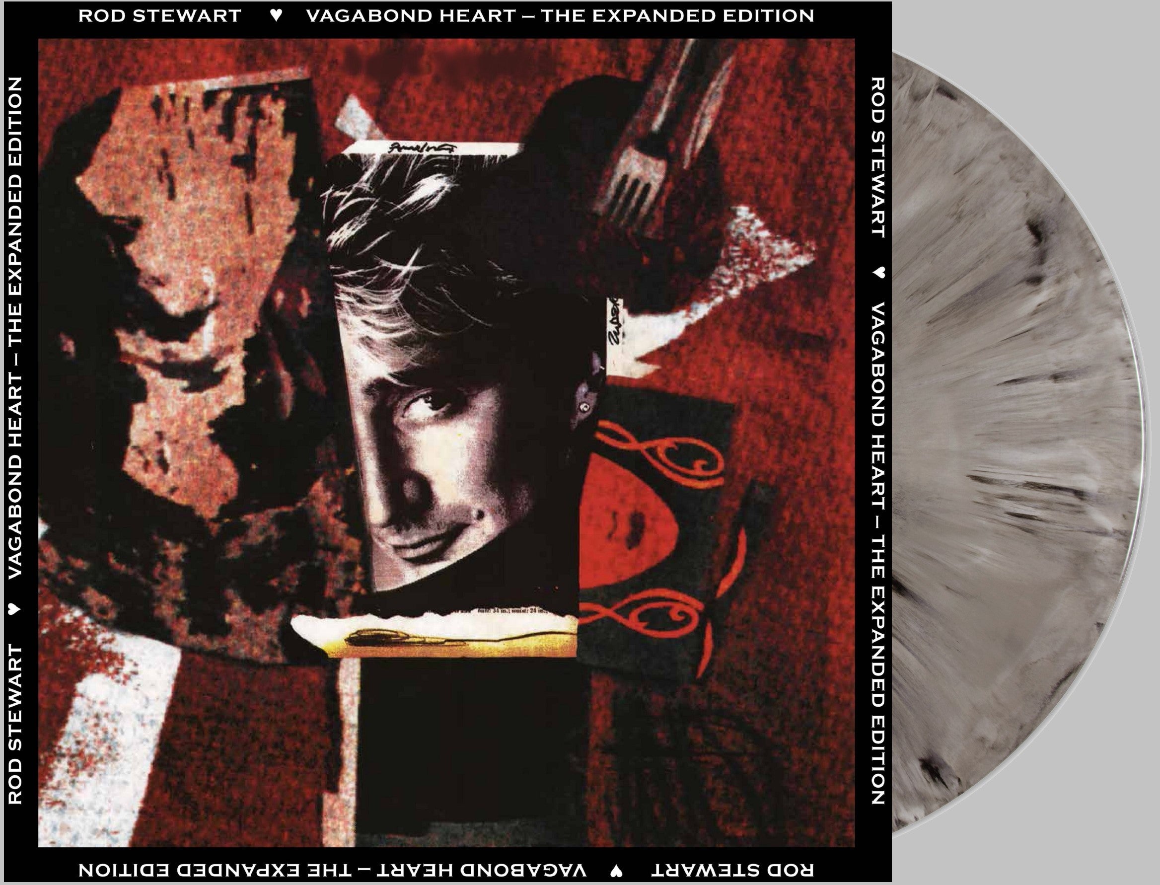 rod-stewart-vagabond-heart-expanded-vinyl-splatter-bonus image 1