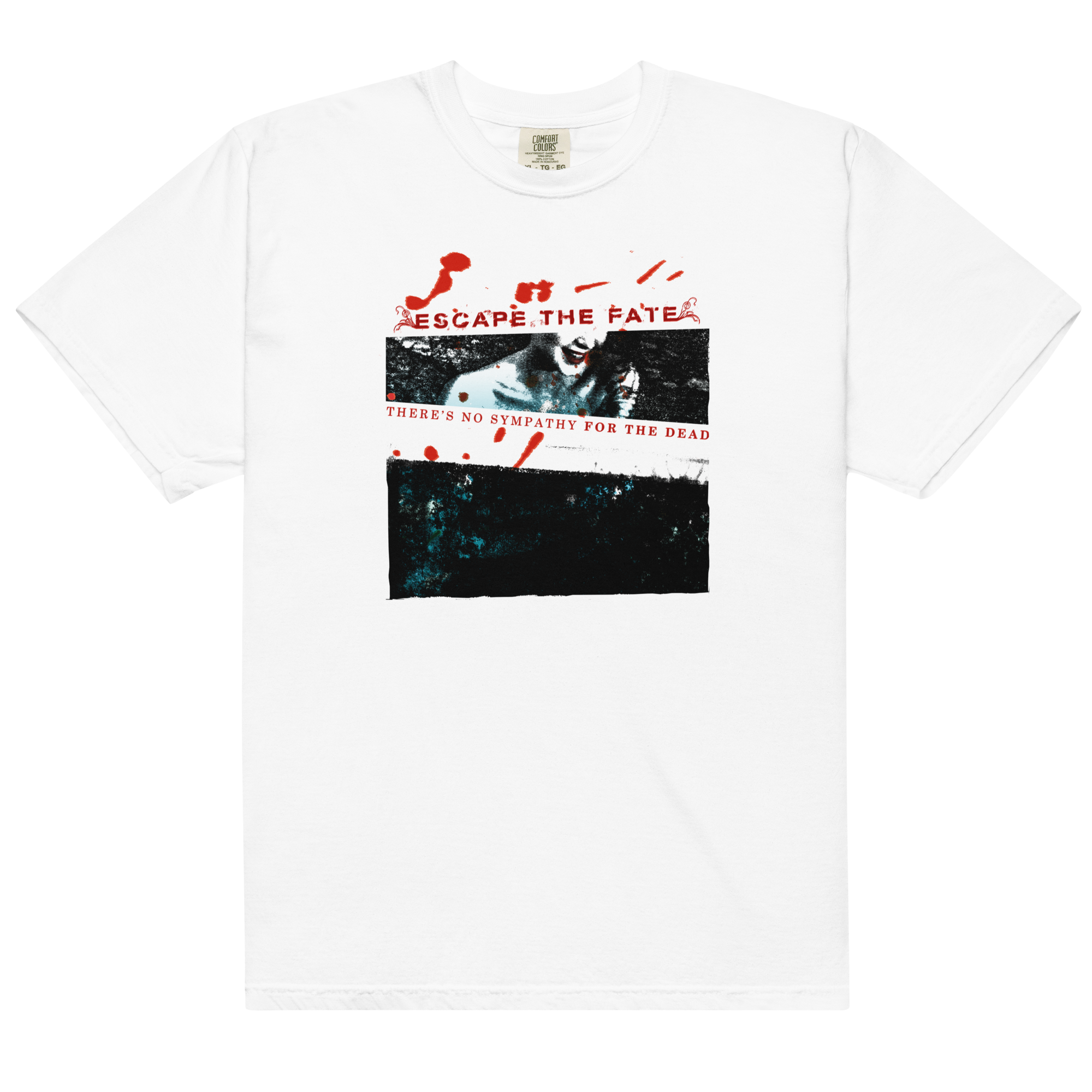 escape-the-fate-sympathy-t-shirt-wei-baumwolle image 1